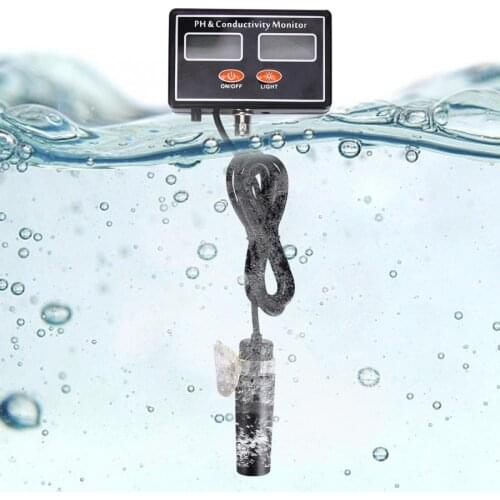 Online PH Tester Online PH EC Monitor Meter Water Quality Tester with Replaceable PH Probe ph tester