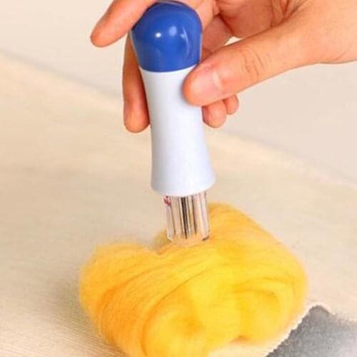 Useful 7-headed Pin Replacement Needle Wool Felting Acupuncture Tools Patchwork And Crafts Acupuncture Starter Kit