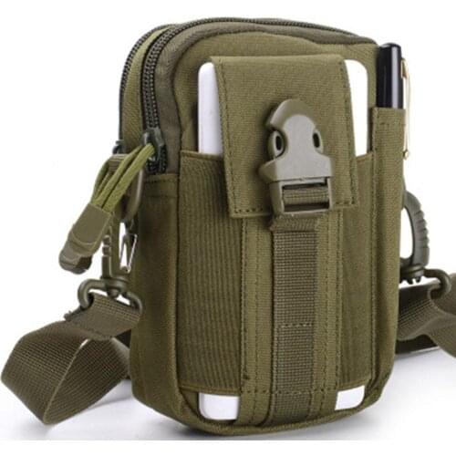 Mounchain 10L below Unisex Tactical Sports Waist Bags 600D Multi-functional Outdoor Running Waist Bag Mini Shoulder Bag