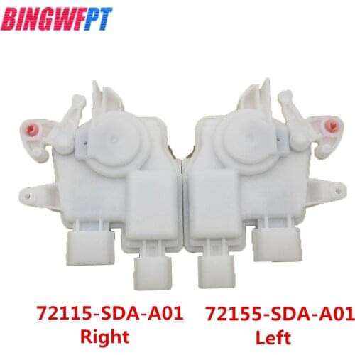 1Set Power Door Lock actuator Front Left 72155-SDA-A01 & Right 72115-SDA-A01 For Honda Accord Ridgeline 2003 2004 2005 2006 2007
