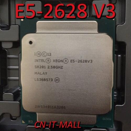 Pulled E5-2628 V3 Server cpu 2.5G 20M 8Core 8 Thread LGA2011-3 Processor