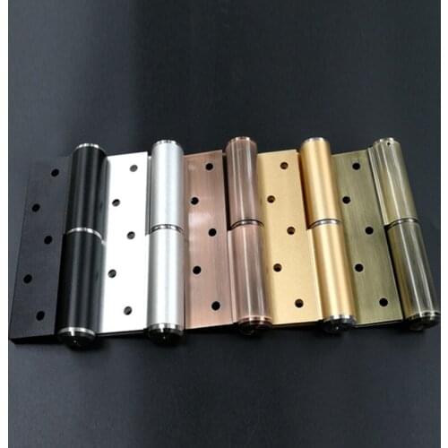 Self closing hinge Multi function door auto closer 5" Hydraulic buffer mute hinges Home wooden/metal anti-theft door hardware