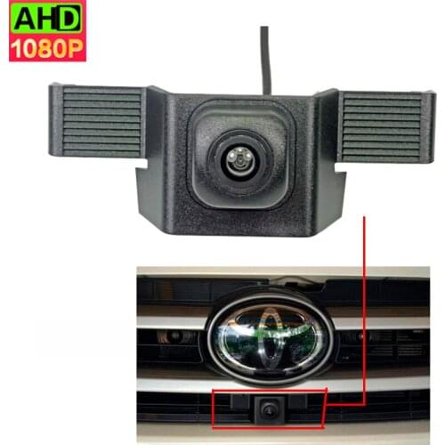 Waterproof Night Vision CCD Car Front View Logo Parking Camera For Toyota Highlander 2018 Installed under the car logo