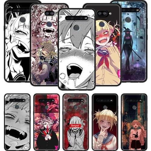 For LG K41s K61 K40s K40 K50 K50s G6 G7 G8 K31 K42 K52 K62 K71 Silicone Soft Phone Case Back Cover Anime girl japan cute face
