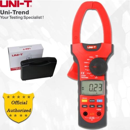 UNI-T UT207/UT208/UT209 1000A True RMS Digital Clamp Meter; AC/DC Ammeter, Resistance / Frequency/Temperature Test