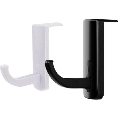Universal Headphones Stand Headset Hanger Wall Hook PC Monitor Earphone Stand Rack Holder Rack 2 Color Black/Whtie