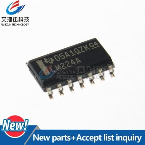10Pcs LM224ADR LM224A SOP14 QUADRUPLE OPERATIONAL AMPLIFIERS New and original