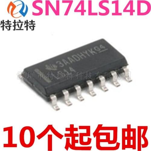 10pcs/lot Sn74ls14dr Sn74ls14d LS14 Sop14 Double D Trigger Chip Brand New