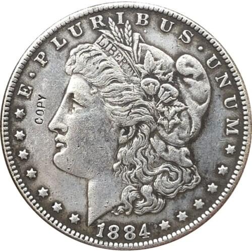 1884-S USA Morgan Dollar coins COPY