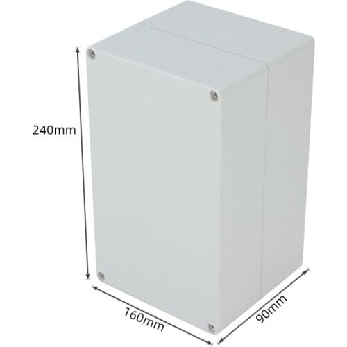 240*160*90MM Small Waterproof Junction Boxes Outdoor Electrical Enclosure Case Wiring Connection Box ABS Plastic Enclosure Case