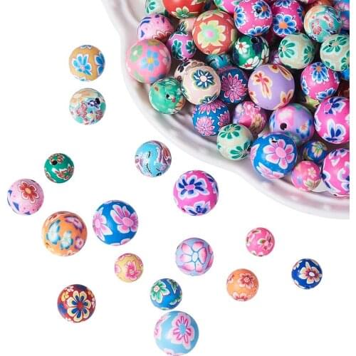 50PCS 6mm-12mm DIY handmade bead hand chain accessories material accessories beads wholesale beads for jewelry making
