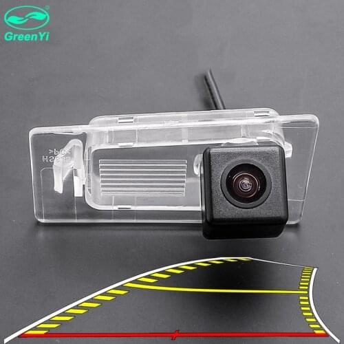 Intelligent Dynamic Trajectory Parking Line Car Reverse Backup Rear View Camera For Hyundai Solaris Sedan 2017 2018 2019