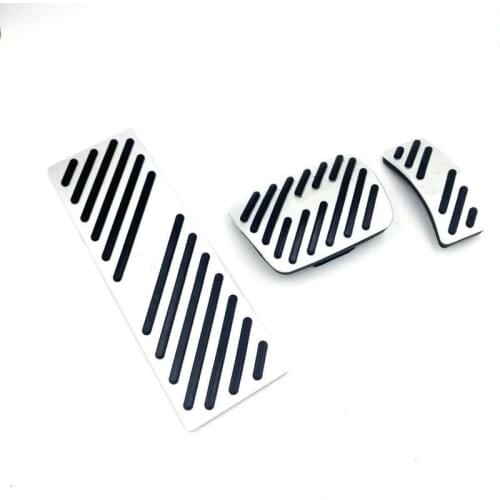 Car Accessory For Audi A4 A5 A6 A7 A8 Q5 B6 B7 B8 C5 C6 AT Accelerator Brake Foot Rest Pedal Pad Plate Styling Stickers