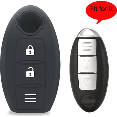 Tpu Car Key Case for Nissan Qashqai Teana Pulsar March 370Z Micra Juke Note Sylphy X-TRAIL Bluebird Tiida Leaf Remote key Cover