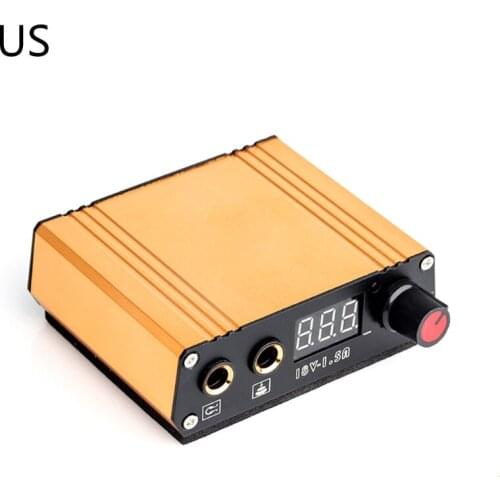 US/UK/EU/AU Plug Mini Tattoo Power Supply Power Source for Tattoo Machine Parts