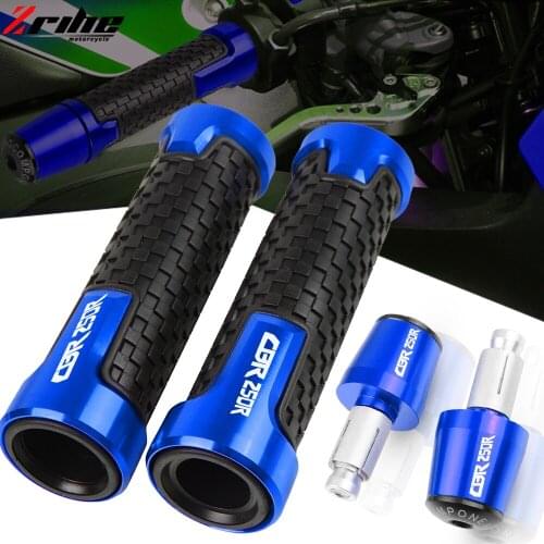 Motorcycle Accessories 22mm Handlebar Grips Handle Bar Cap End Plug For HONDA CBR250R CBR 250R CBR250 R 2010 2011 2012 2013 2014