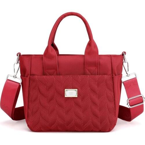 2021 New Simple Style crossbody bags Nylon Small Women shoulder bag 7 Colors Commute Ladies hand bag Casual Fashion Summer bag