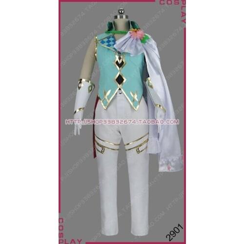 Fire Emblem Awakening Spring Festival Spring Exalt Green Axe Infantry Unit Chrom Uniform Outfit Game Cosplay Costume S002
