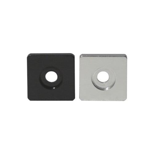 3D printer openbuilds parts cover the plate of aluminum and pieces film blasting black