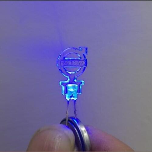 Tamiya Truck Cab Dashboard Logo Light For 1/14 Rc Tractor Truck Volvo FH16 56360 Remote Control Car Diy Parts