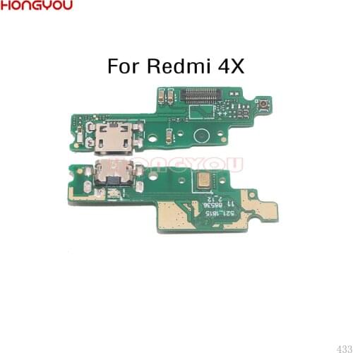 USB Charge Dock Board Charging Socket Jack Port Plug Connector Flex Cable For Xiaomi Redmi 4X