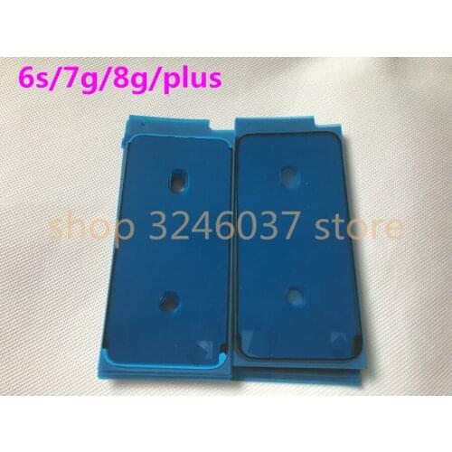 100pcs/lot Waterproof Sticker for iPhone 7 6S Plus 7Plus 8 X 8P 3M Adhesive Pre-Cut LCD Screen Frame Tape Repair Parts
