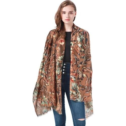 2021 Fashion Newest Printed Cotton Viscose Scarf Gold Foil Scarf Shawls Wraps Hijabs 6Colors 10pcs/lot