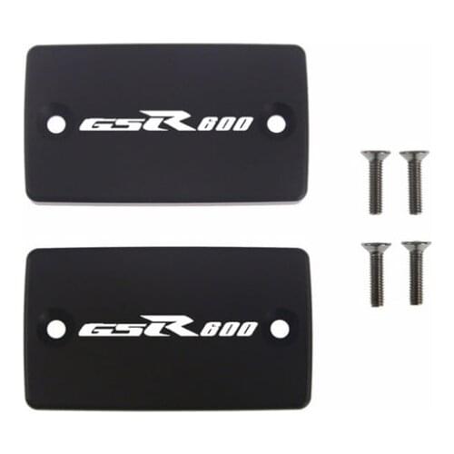 CNC Aluminum Motorcycle Brake Fluid Fuel Reservoir Tank Cover Cap FOR Suzuki GSR 600 2006-2011 GSR 600 F 1993-2006