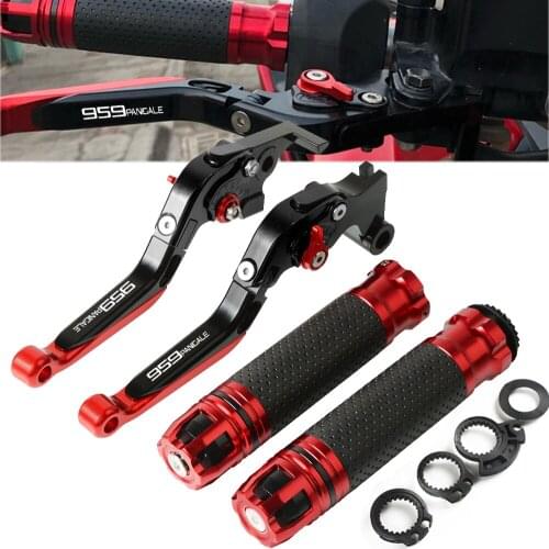 For Ducati 959 Panigale 2016 Motorcycle Adjustable foldable Levers Brake Clutch Levers Handlebar Hand Grips Ends 959Panigale 16