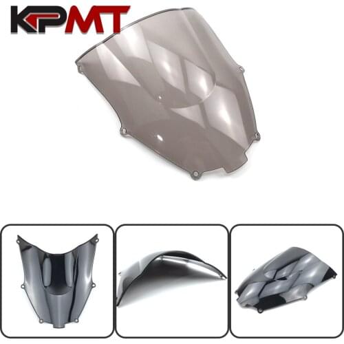 Motorcycle Windshield WindScreen Screen Double Bubble For Kawasaki Ninja ZX-9R ZX9R ZX 9R ZX900F 900 F 2000 2001 2003 2004 2005