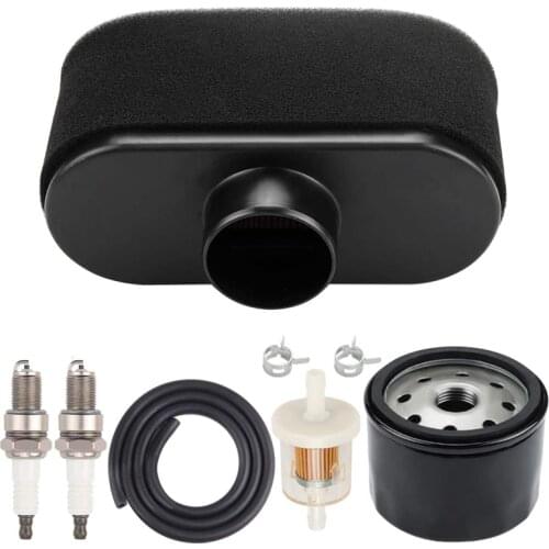 GTBL Engine Lawn Mower Tractor Air Filter Oil Filter Set Suitable for Kawasaki FR691V FS481V FR651V 11013-7047
