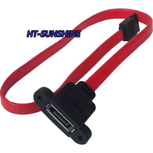 SATA3.0 data cable connection cable hard drive data extension with ear line external SATA port external interface
