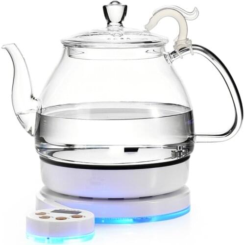 Glass electric kettle black tea boiling ware set