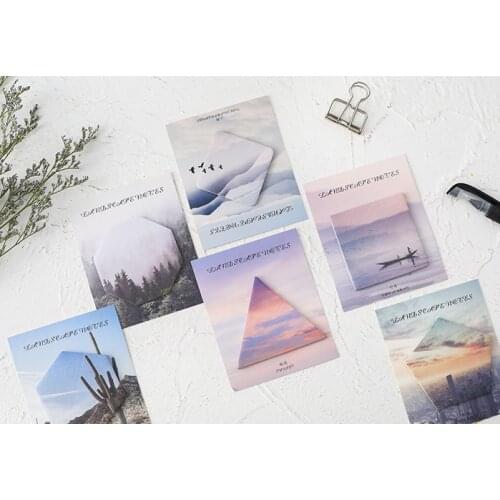 Happy travel sticky note memo pad(1pack)