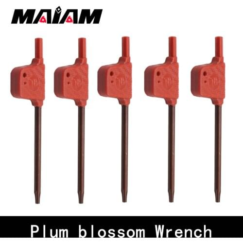 High quality Durable red plum blossom wrench T6 T7 T8 T10 T15 T20 cnc machining center lathe turning cutter tool holder wrench