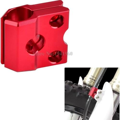 Motorcycle Brake Line Clamp For Honda CR80R CR85R CR125R CR250R CRF150R CRF450R CRM250R/AR XR400 XR250 Baja Motard 1990-2019