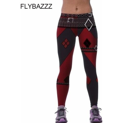 Women Hot Yoga Pants Print Elastic Slim Sport Leggings Push Up Tights Gym Exercise High Waist Fitness Running Athletic Trousers
