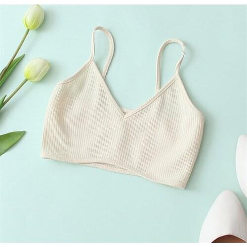 Zary Daisy womens halter top womens summer sleeveless v-neck temperament knitted vest