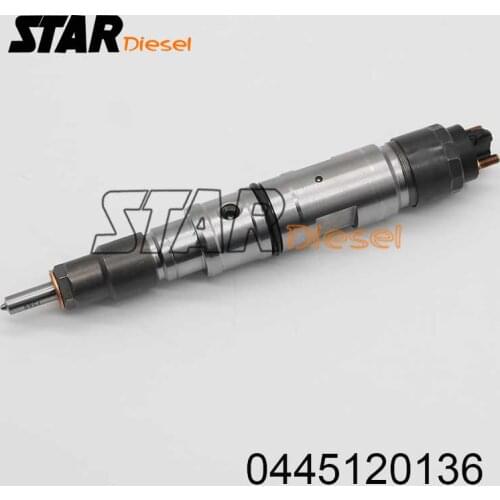 0445120136 Common Rail Diesel Injector Nozzle 0 445 120 136 Fuel Injection 0445 120 136