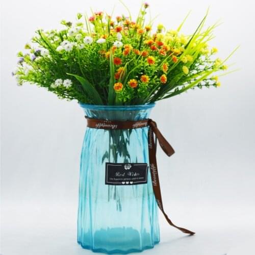 1 pc Artificial flower Bouquet Plastic Home Wedding decoration photography props Living room bedroom Gypsophila Fake flower