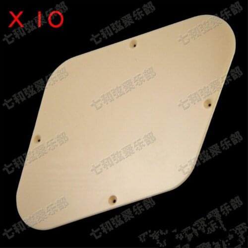 10 Pcs Cream Electric Guitar Cavity Cover Back plate guitar parts NEW guitar accessories