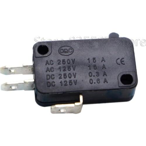 100pcs/lot Large micro switch V-15-1C25, silver point V-15-IC25 microwave oven, contact switch, copper point tact switch