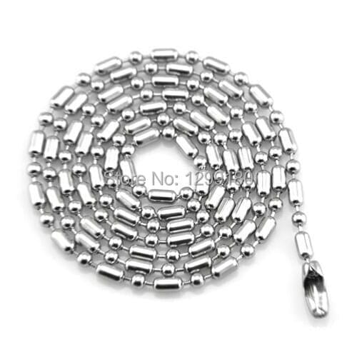 20strands/lot Wholesale Fashion Titanium Steel Jewelry Necklace Chain Hot Sale DIY-Accessory (K00228)