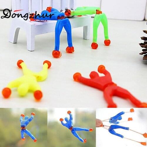 6pcs Sticky Wall Climbing Climber Men Kids Party Toys Favors 2021 Fun LMY200 Fillers Supplies Gift Birthday Pinata N4I0
