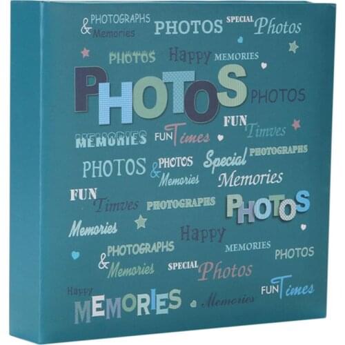 6in Picture Album Creative Letter Printing Large Capacity Multiuse Simple Photo Book Photo Album For Child Growth Recording