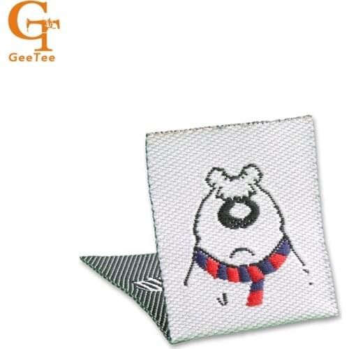 Free shipping sewing supplier custom personalized clothing labels,customized name logo label costume woven label,garment labels