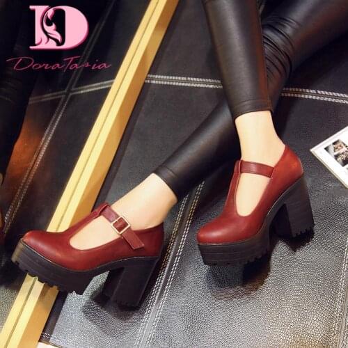 DoraTasia Women's Shoes With A Strap