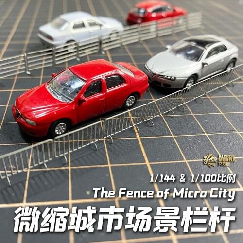 The fence of Micro city Detail handrail etching sheet For HG Gundam 1/144 1/100