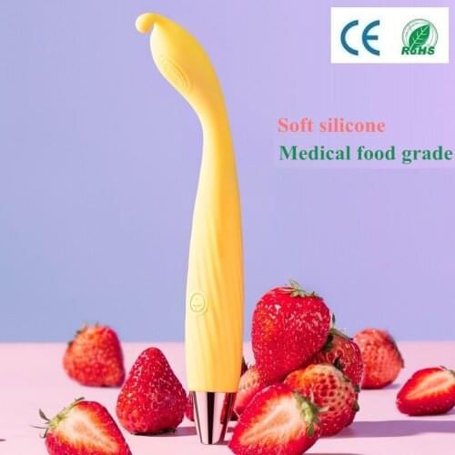 Mini Powerful G-spot Vibrator Dildo AV Bendable Vagina Clitoris Massager Silicone Female Stimulator For Women Girl Sex Toys Shop