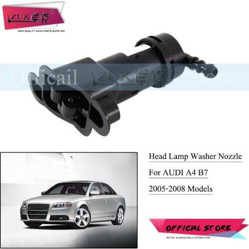 ZUK Headlight Head Lamp Washer Nozzle Assy Spray Jet Actuator For AUDI A4 S4 RS4 B7 2004 2005 2006 2007 2008